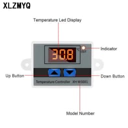 10pcs XH-W3001 Digital Control Temperature Microcomputer Thermostat Switch Thermometer New Thermoregulator 12/24/220V W3001