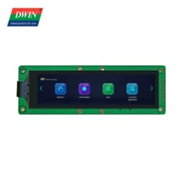 3.7 Inch Bar LCD 240*960 Pixels Resolution 16.7M Colors HMI IPS TFT LCD Display Screen Lcd Modules DMG96240C037_03W