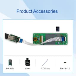 3.7 Inch Bar LCD 240*960 Pixels Resolution 16.7M Colors HMI IPS TFT LCD Display Screen Lcd Modules DMG96240C037_03W