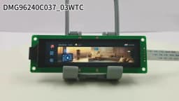 3.7 Inch Bar LCD 240*960 Pixels Resolution 16.7M Colors HMI IPS TFT LCD Display Screen Lcd Modules DMG96240C037_03W