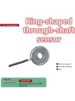 Ring-Type Load Cell, Stainless Steel, High Precision, Anti-Corrosion, Customizable for Various Applications