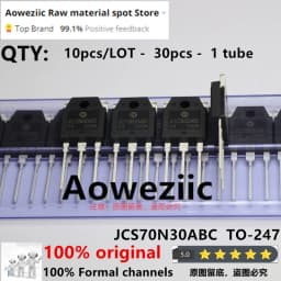 Aoweziic 2023+ 100% New Original JCS70N30ABC 70N30 TO-247 N-channel MOS FET 70A 300V
