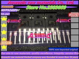 Aoweziic 2018+ 100% New Imported Original IRFP9240PBF IRFP9240 IRFP240PBF IRFP240TO-247 Field Effect Tube P Groove 200V 12A /20A