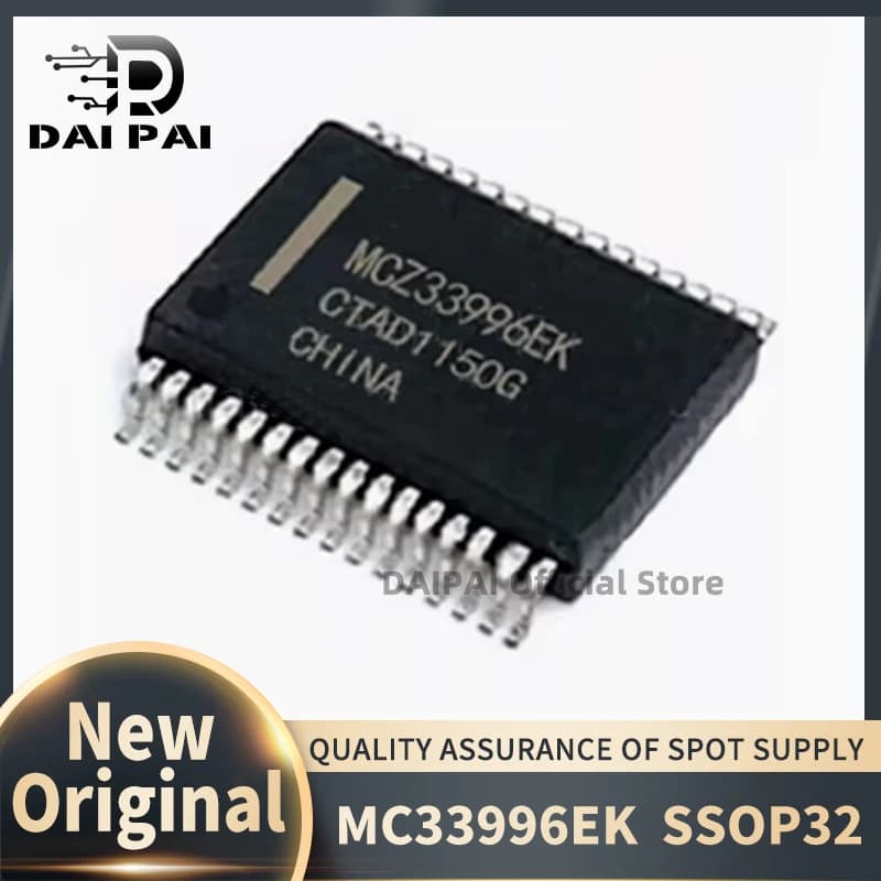 (5Pcs/Lot)100% New original MC33996EK MC33996 MCZ33996 SSOP32 Chipset