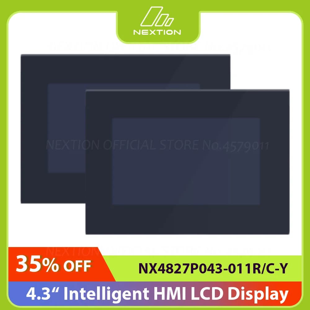 NEXTION 4.3 Inch LCD-TFT HMI Display Capacitive/Resistive Touch Panel Module Intelligent Series RGB 65K Color With Enclosure