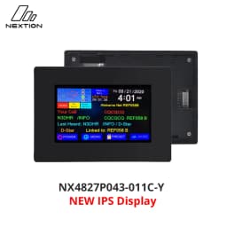 NEXTION 4.3 Inch LCD-TFT HMI Display Capacitive/Resistive Touch Panel Module Intelligent Series RGB 65K Color With Enclosure