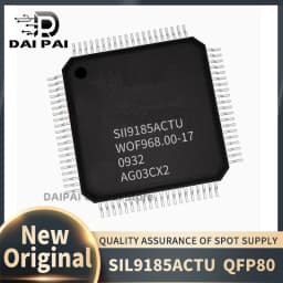 (10Pcs/Lot) 100% New original SIL9185ACTU Sil9185ACTU Si19185ACTU 9185 QFP-80 Chipset