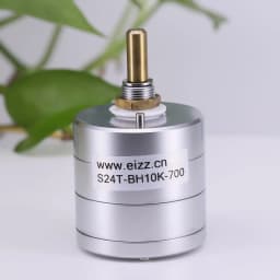 1PC EIZZ Stereo 10K 25K 50K 100K 250K 24 Steps Volume Potentiometer LOG Stepped Audio Attenuator For Hifi Audio DIY