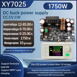 XY7025 DC Buck Converter CNC Step-down Adjustable Regulated Laboratory Power Supply Constant Voltage Current Solar Charge Module