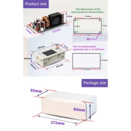 XY7025 DC Buck Converter CNC Step-down Adjustable Regulated Laboratory Power Supply Constant Voltage Current Solar Charge Module