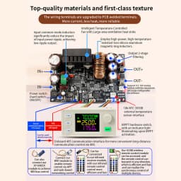 XY7025 DC Buck Converter CNC Step-down Adjustable Regulated Laboratory Power Supply Constant Voltage Current Solar Charge Module
