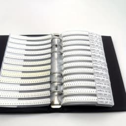 Capacitor Resistor Mixed Book 0201 0402 0603 0805 1206 1% FR-07 SMD SMT Chip Assortment Kit 170 Values 0R-10M Sample Book