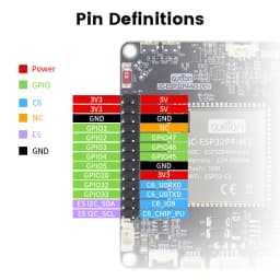 ESP32-P4+ESP32-C6 development board Xiaozhi board | RISC-V high-performance IoT core board