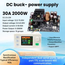 XY6530S XY6550S 2000W 3250W CNC DC Adjustable Voltage Reduction Power Supply Constant Voltage And Current Module