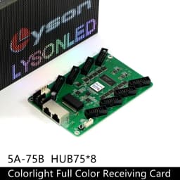 Colorlight 5A-75B 8xHUB75E Ports Full Color LED Video Wall Receiving Card Work With S2 Sending