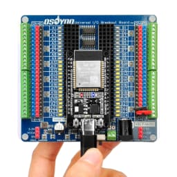 OSOYOO Universal IO Breakout Board – GPIO Expansion & Debugging Platform for Arduino Nano, ESP32, ESP8266 NodeMCU, Raspberry Pi