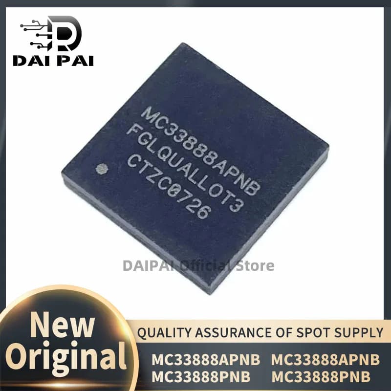 (5-10piece) 100% New original MC33888PNB MC33888APNB MC33888 QFN36 Chipset