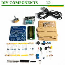 DIY Electronic Kit Capacitance Inductance Tester Frequency Measurement Display PCB DIY Soldering Project Practice Solder