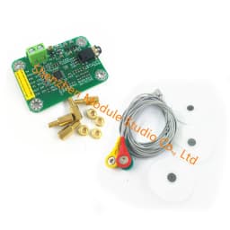 1pcs ADS1292R ECG Front-end Module High Precision ADS1292 Biopotential Signal Acquisition Board for Heart Rate Monitoring