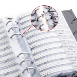 Resistor Kit 1% FR-07 170 Values SMD Book Resistor Assortment Kit 0201 0402 0603 0805 1206 0R-10M Smd DIY Sample Book