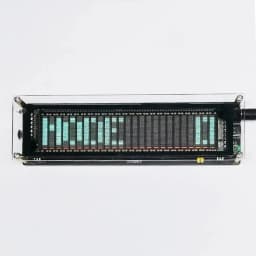 TYPE-C 5V 12V Car POWER Amplifier VFD Music Spectrum Display Clock Voice Control Level Indicator Rhythm Analyzer VU Meter