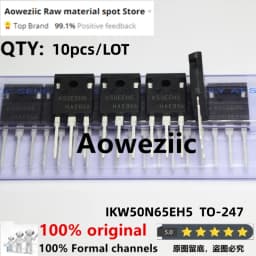 Aoweziic 2024+ 100% New Imported Original IKW50N65EH5 K50EEH5  IKW50N65ES5 K50EES5  IKW50N65H5  K50EH5 TO-247 IGBT  40A 650V