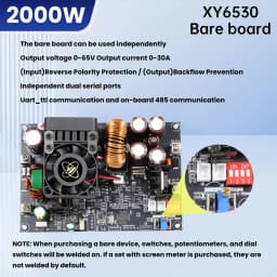 XY6530S XY6550S CNC DC Adjustable Step Down Power Supply Constant Voltage Constant Current Module Power Supply 2000W 3250W