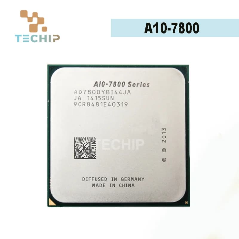 A10-Series A10-7800 A10 7800 3.5GHz Used Quad-Core CPU AD7800YBI44JA / AD780BYBI44JA Socket FM2+