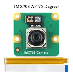 IMX708 Camera Module for Raspberry Pi 5 4 4B 3B+ ZERO 2 W HD 12MP Auto Focus 75 120 Degree Night Vision NO IR 22PIN CSI 15PIN