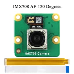 IMX708 Camera Module for Raspberry Pi 5 4 4B 3B+ ZERO 2 W HD 12MP Auto Focus 75 120 Degree Night Vision NO IR 22PIN CSI 15PIN