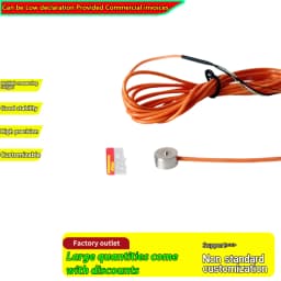 MNM1 Micro Button Load Cell 5-50kg Stainless Steel Mini Weight Sensor 4-Wire Wheatstone Bridge