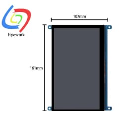 7 Inch 1024x600 Raspberry Pi Display for 4 3B+ 3B Windows Touchscreen 7 Inch Mini HDMI Monitor