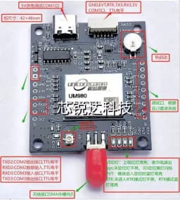 UM980/UM982 development board