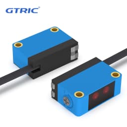 GTRIC Background Suppression Photoelectric Sensor NPN PNP 10-30V DC Sensing Distance 30cm Adjustable Square Laser Optical Switch