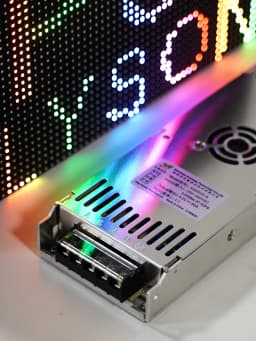 N300V5-A G-energy 5V 60A 300Watt LED Display Power Supply with Cooling Fan Hot Selling