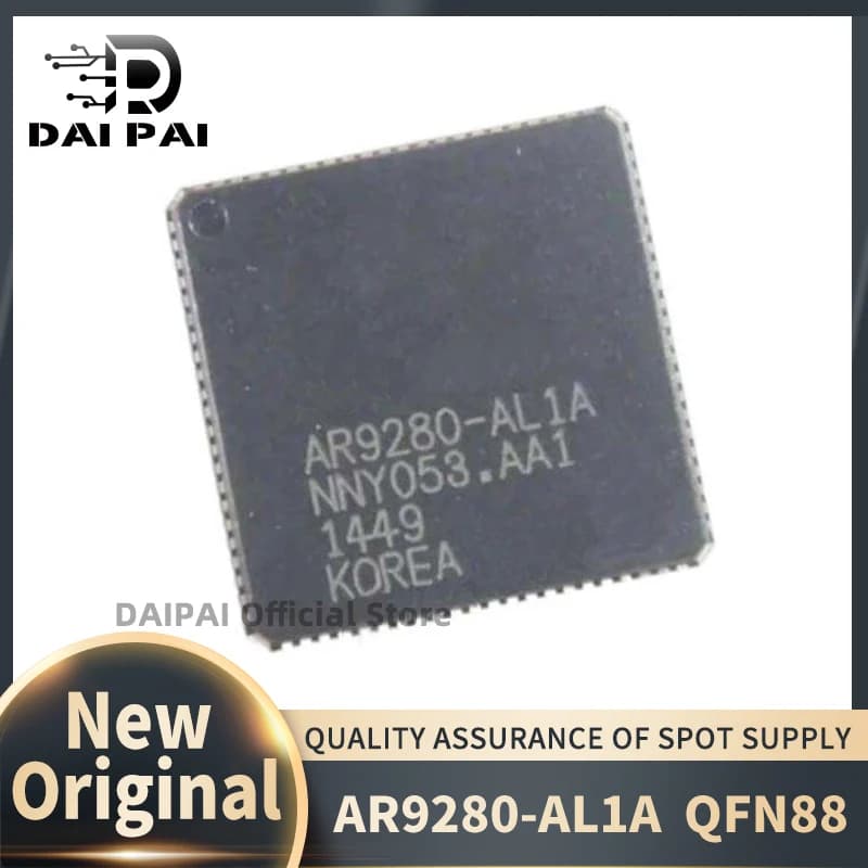 (10Pcs/Lot) 100% New original AR9280-AL1A AR9280 AL1A QFN-88 Chipset