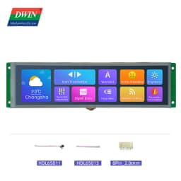 DWIN 8.8 Inch 1920x480 TFT LCD HMI Display Module TTL/RS232 IPS Capacitive Resistive Touch Screen DMG19480T088_01W
