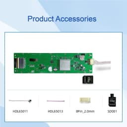 DWIN 8.8 Inch 1920x480 TFT LCD HMI Display Module TTL/RS232 IPS Capacitive Resistive Touch Screen DMG19480T088_01W