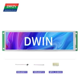 DWIN 8.8 Inch 1920x480 TFT LCD HMI Display Module TTL/RS232 IPS Capacitive Resistive Touch Screen DMG19480T088_01W