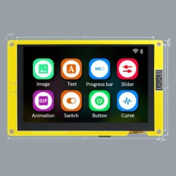 ESP32-S3 HMI 8M PSRAM 16M Flash Arduino LVGL WIFI&Bluetooth 5 " IPS 800*480 Smart Display Screen 5.0 inch RGB LCD TFT Module