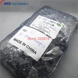 1000PCS 5MM LED WATER CLEAR WHITE, BLUE, GREEN, YELLOW, RED LAMPS LONG LEGS FREE SHIPPING