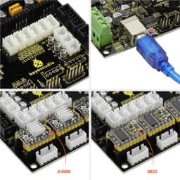 Keyestudio 3D MKS Gen V1.4 Printer Motherboard Control Board(Black &Environmental-protection) Compatible Arduino Mega 2560 board