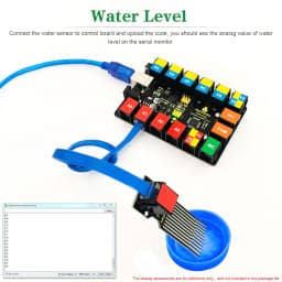 Kidsbits EASY Plug RJ11 Connector Learning Starter Kit+22 Projects for Arduino IDE Programming STEM Education DIY Electronic Kit