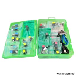 Kidsbits EASY Plug RJ11 Connector Learning Starter Kit+22 Projects for Arduino IDE Programming STEM Education DIY Electronic Kit