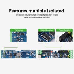 Industrial Grade ESP32-S3-RS485-CAN Development Board RS485/CAN Interface WIFI and Bluetooth Isolated Industrial Control Board