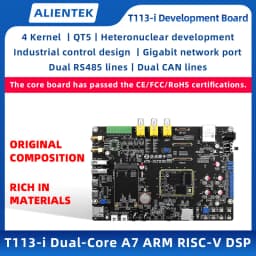 ALIENTEK Allwinner T113-i Development Board Linux Embedded ARM Superior to STM32/6ULL 5.4 Kernel Heterogeneous Core Development