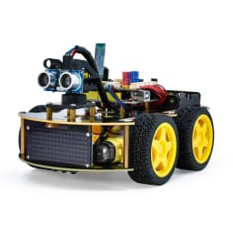 Keyestudio 4WD Multi BT Robot Car Kit V2.0 W/LED Display For Arduino Robot Kit DIY Electronic Kit/Programming Car Kit