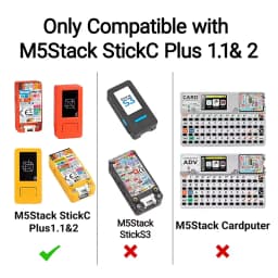 M5Stack M5StickC PLUS2 ESP32 IoT Development Module Support CC1101 NRF24 Wireless