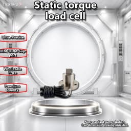 High Precision Static Torque Sensor 0-2000Nm Flange Type Square Drive Torque Transducer for Bolt Tightening Detection