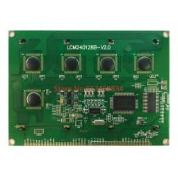 240128 Lcd Display Module with Touch Panel Screen Plastic T6963C or RA6963 or UCI6963 144x104mm LCM240128A B